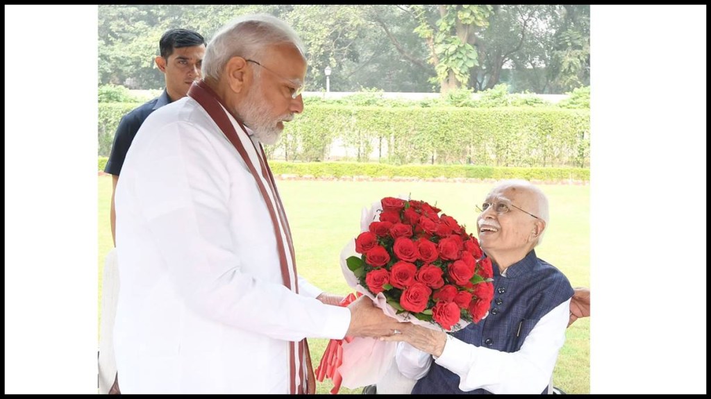 pm modi with lk advani