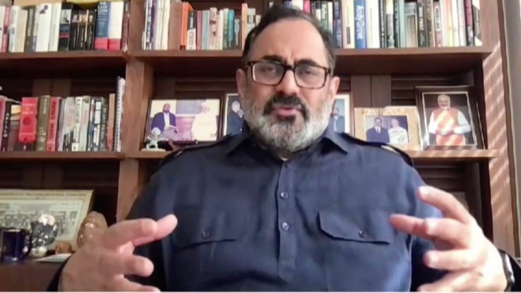 Rajeev Chandrasekhar (File photo: IE)