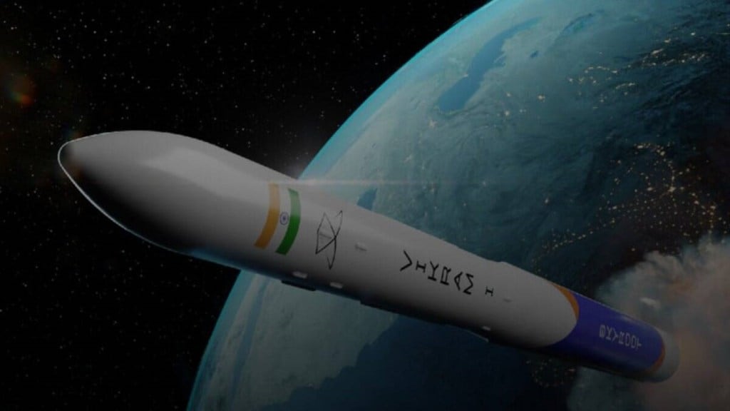 Harnessing private sector resources for the space economy has long been imperative for countries eyeing dominance in this area of future growth. (Photo: Skyroot)