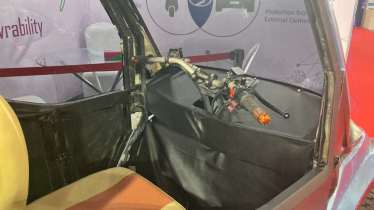 spotter trike interior
