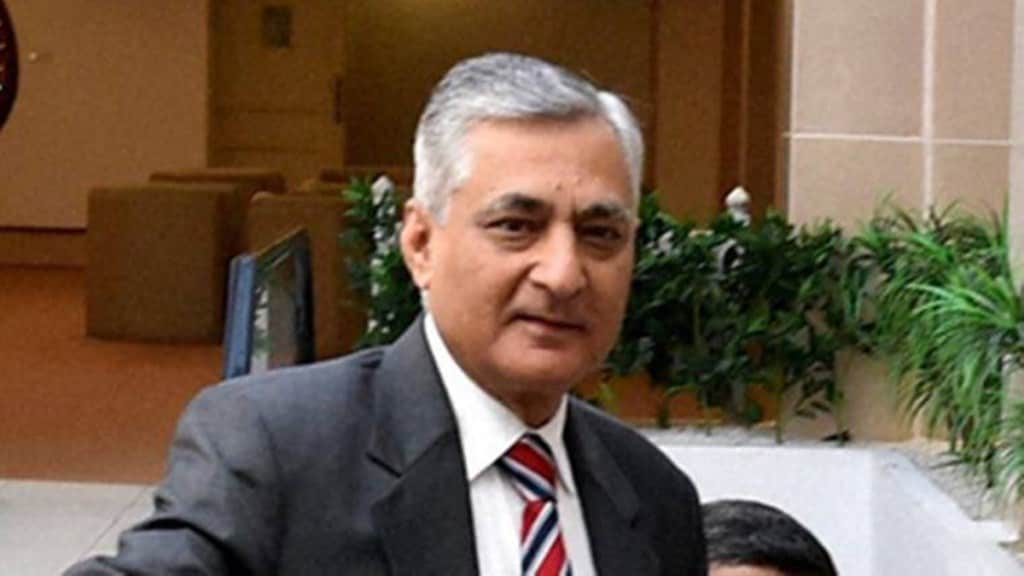Former Chief Justice of India T S Thakur. (IE)