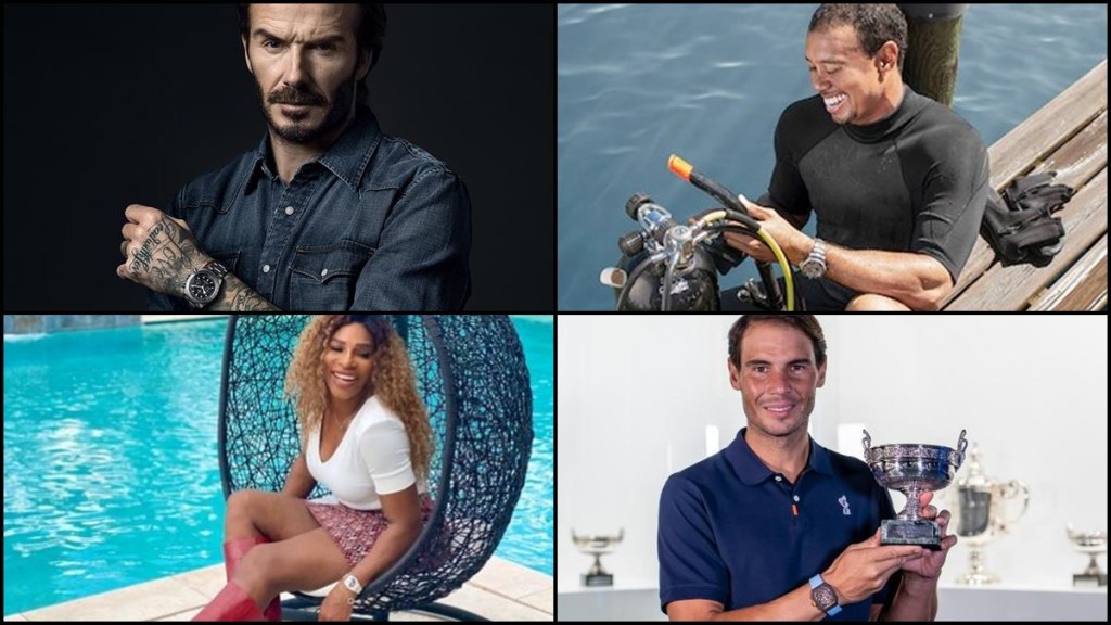 Here are watches worn by the world’s top sports stars: