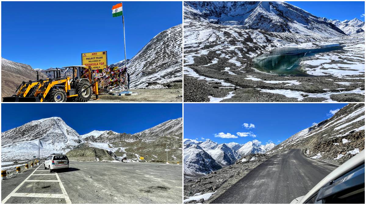 Shinku-La pass, Lahaul valley, Himachal, Zanskar valley , Ladakh, Manali-Sarchu-Leh highway, BRO, Project Yojak