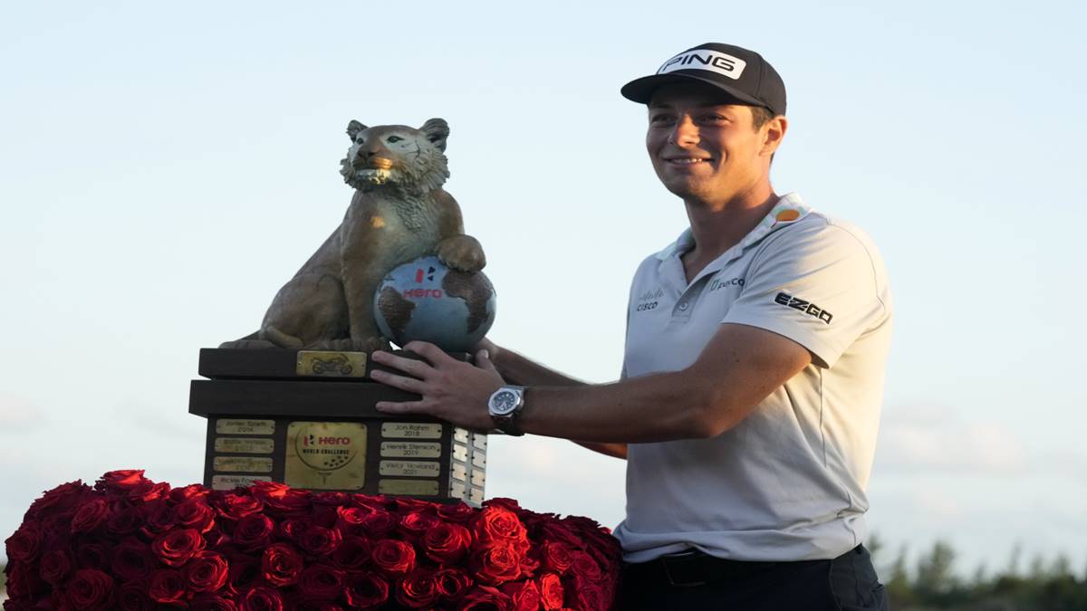 golf swing, golf, Viktor Hovland, Golf Digest Magazine