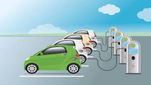 electric car, electric charging space, EVs, EV charger portfolio