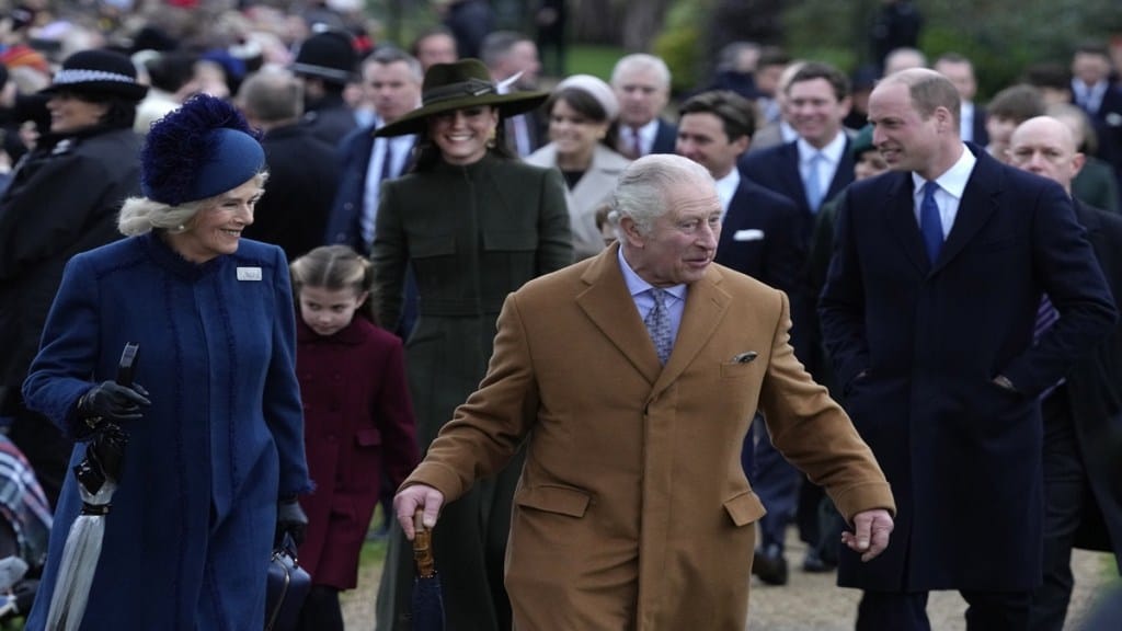British monarch, christamas celebration, king charles,