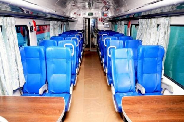 Hence, it requires less manpower than other coach manufacturing units of Indian Railways. (Image courtesy: Ministry of Railways-Twitter) 