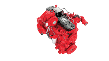 Cummins diesel engine.