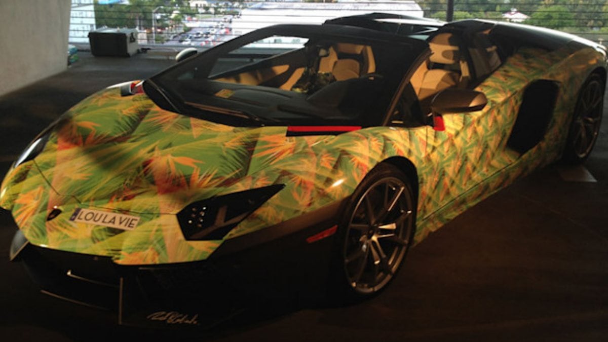 lebron james lakers car