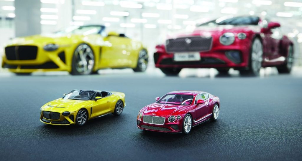Bentley offers Bacalar and Continental GT Speed in 1:43 miniature