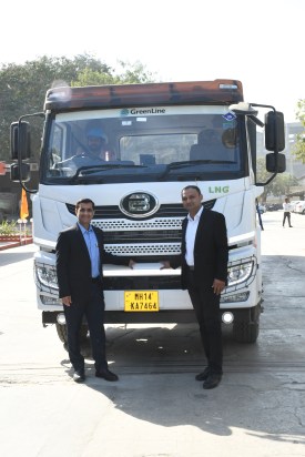 Blue Energy LNG Truck - JK Lakshmi