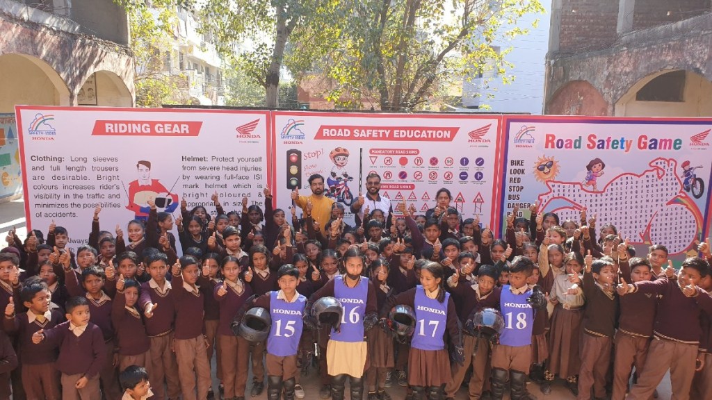 Honda conducts Road Safety Awareness Campaign in Haryana