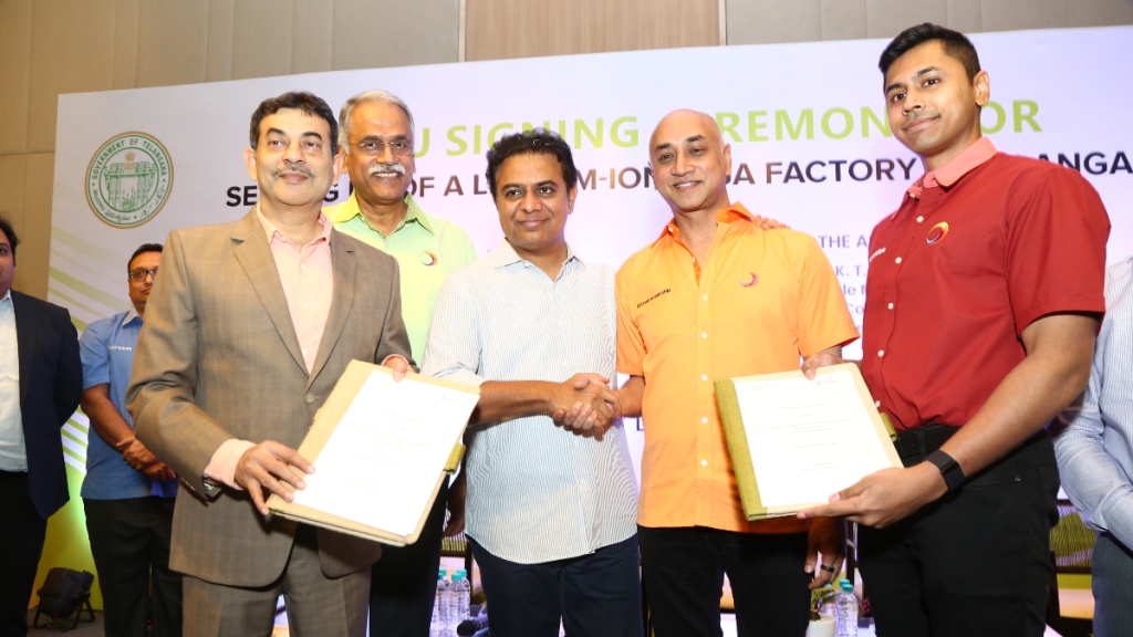 Amara Raja - Telangana government