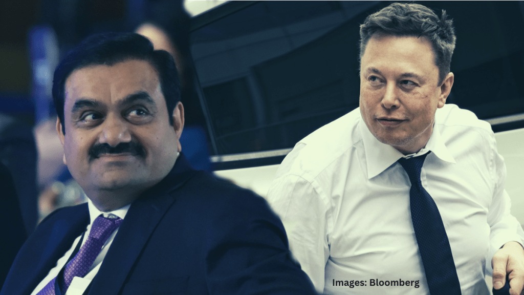 Elon Musk, Gautam Adani, Barnard Arnault Elon Musk, Gautam Adani, Barnard Arnault