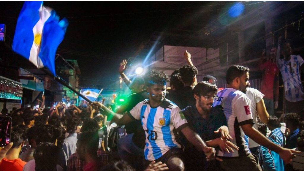 Kerala Several injured as Argentina-France fans clash after World Cup final; 17-year-old collapses to death during victory march