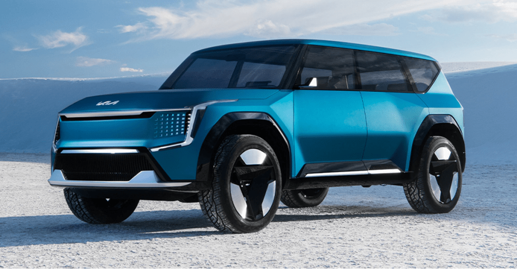 Kia EV9 concept teased; India debut at Auto Expo 2023