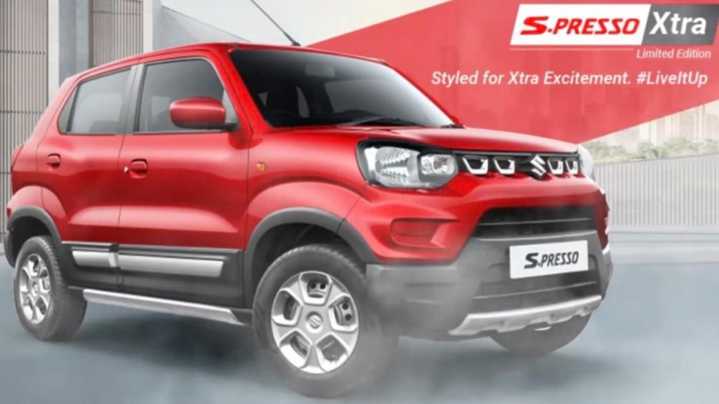 Maruti Suzuki S-Presso ‘Xtra’ edition