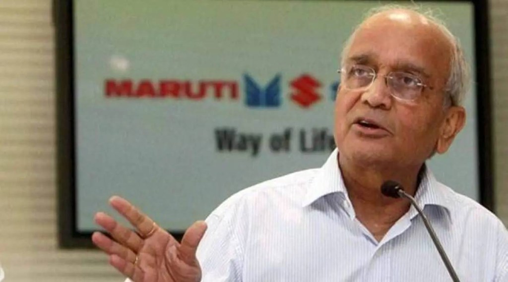 Maruti chairman RC Bhargava