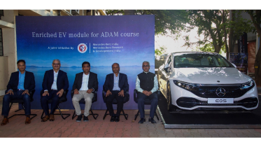 Mercedes-Benz Research and Development India (MBRDI) & Mercedes-Benz India introducing all-new EV module in its Advanced Diploma Automotive Diploma course at R.V. College of Engineering in Bengaluru_1