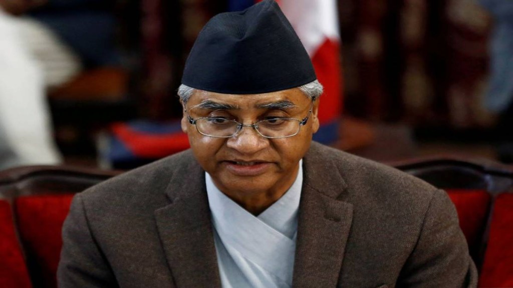 Nepal PM Sher Bahadur Deuba Nepal PM Sher Bahadur Deuba
