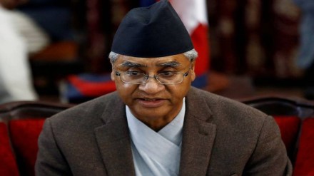 Nepal PM Sher Bahadur Deuba