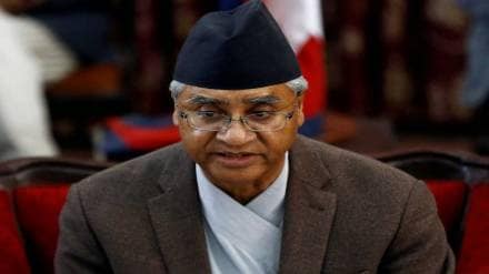 Nepal PM Sher Bahadur Deuba