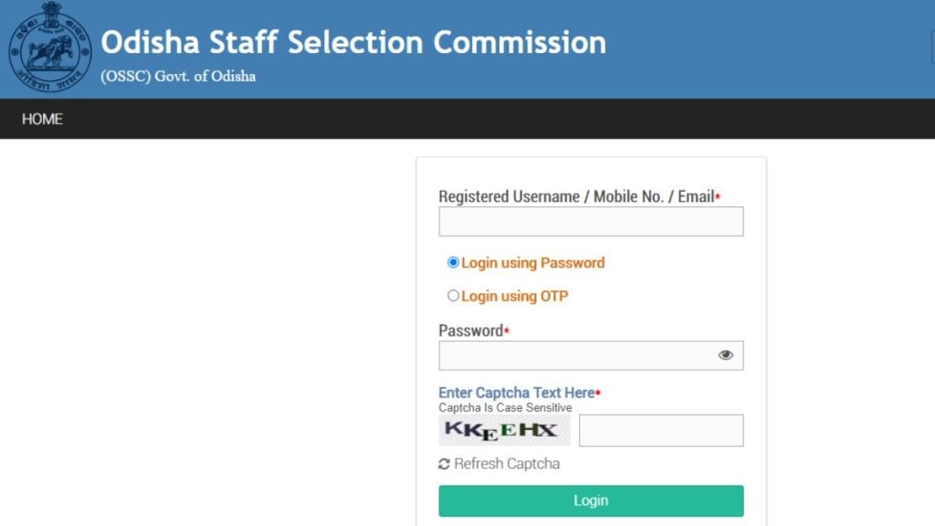 OSSC WEO Admit card 2022 |