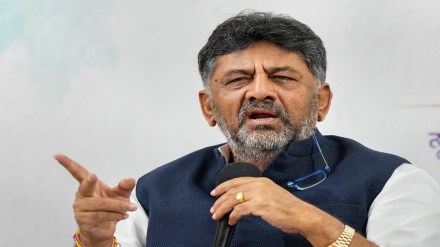 Karnataka Assembly Polls 2023: Cong chief DK Shivakumar booked for showering Rs 500 notes at rally Karnataka Assembly Polls 2023: Cong chief DK Shivakumar booked for showering Rs 500 notes at rally