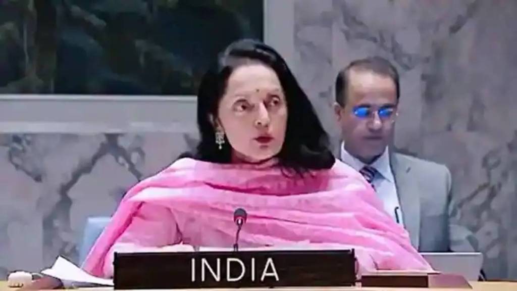 Ruchira Kamboj at UNSC