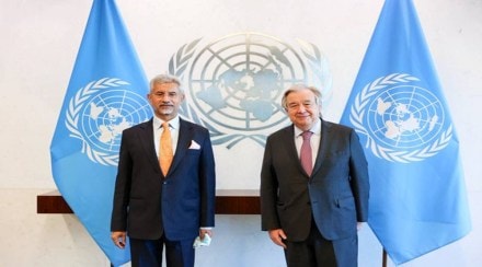 S Jaishankar meets Guterres