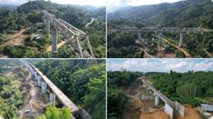 northeast, Bairabi-Sairang Rail Line Project