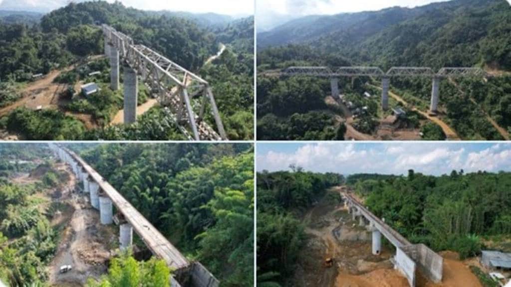 northeast, Bairabi-Sairang Rail Line Project