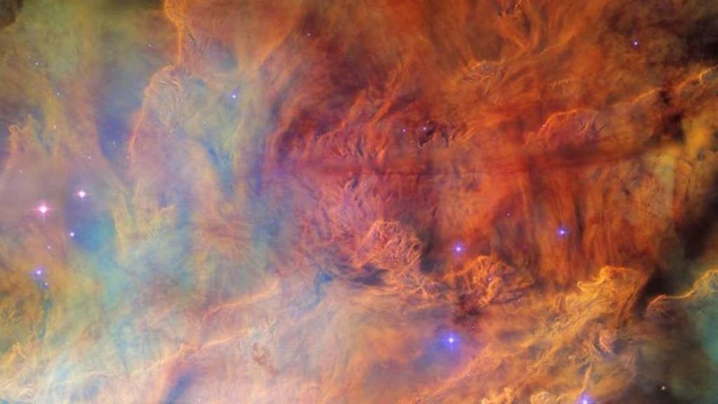 The cluster is located within the Lagoon Nebula, which is a massive interstellar cloud.