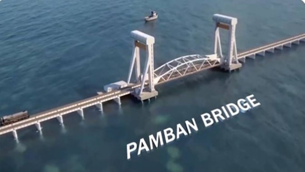 Ashwini Vaishnaw, Pamban Bridge