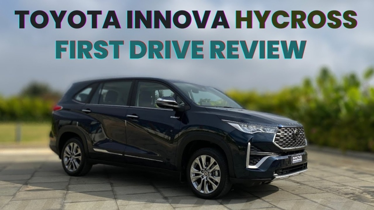 Toyota Innova Hycross First Drive Review
