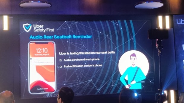 Uber India safety features