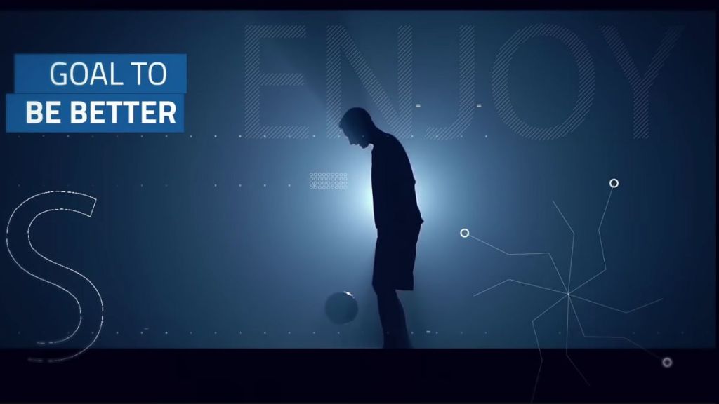 The campaign video has a football-themed version of the bank’s logo, for viewers to fulfil their financial goals this football season