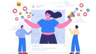 Virtual influencers entail 3D human-like figures on social media, created for influence. (Image source: Freepik)