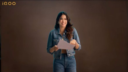 The film showcases the behind-the-scenes (BTS) moments where the actors are struggling to find the correct pronunciation of the brand.