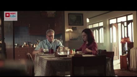 A husband and wife discuss their post-retirement plans in the campaign video