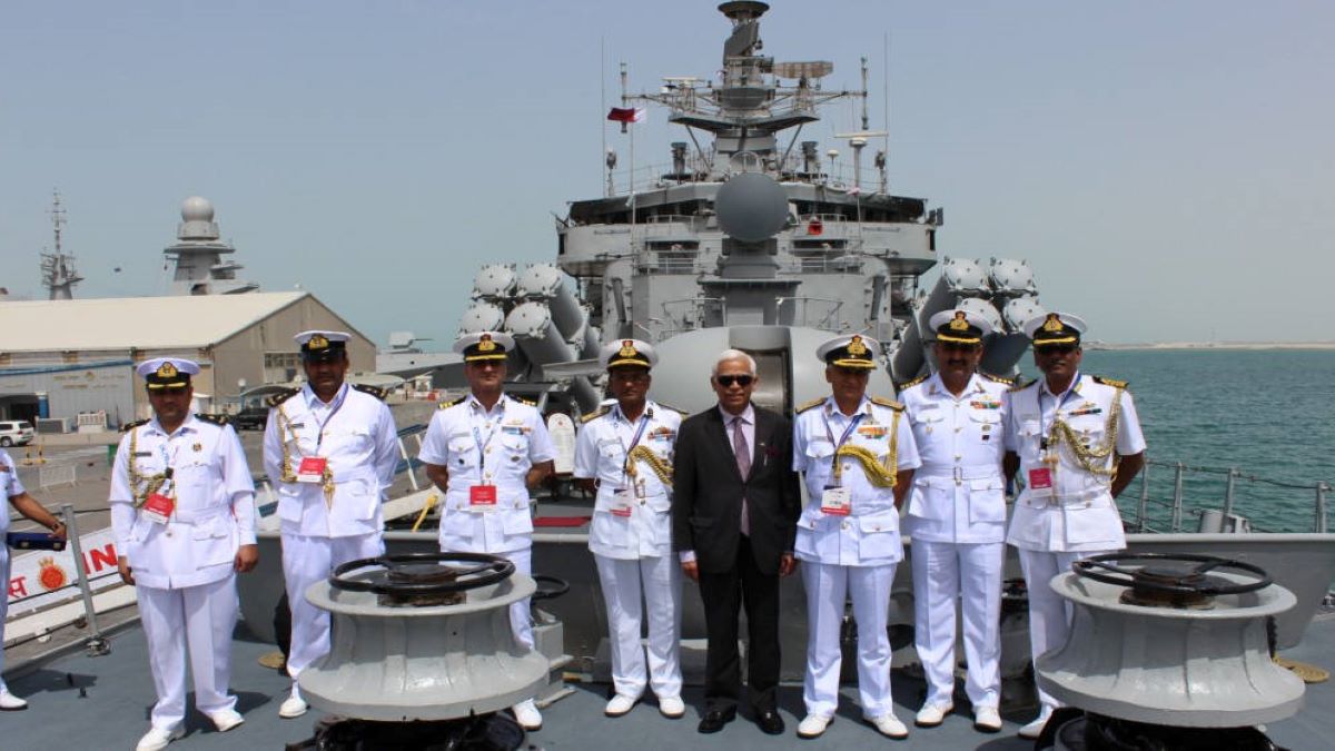 Commanders of the Indian Navy in Qatar( naval visit in the past)