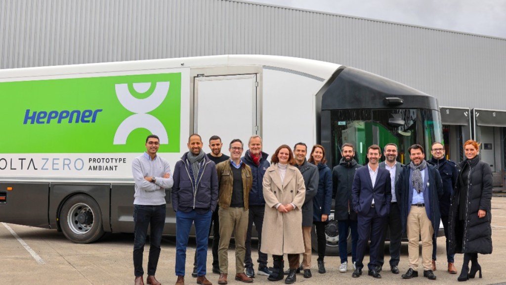 Sixteen full-electric Volta Trucks to operate for Heppner with Truck as a Service charging infrastructure