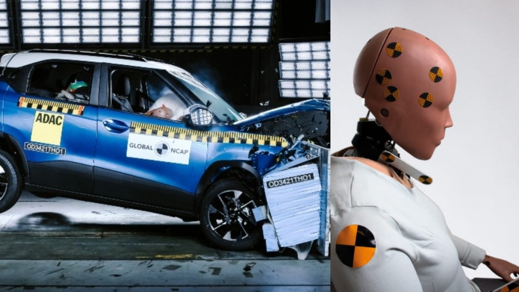 World’s first female car crash dummy