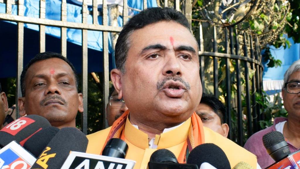 BJP MLA and leader of opposition Suvendu Adhikari (Express File photo)