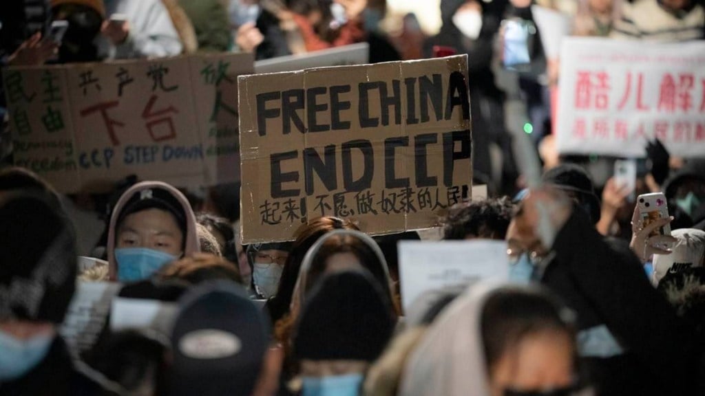 In 2019, before the pandemic, hundreds of thousands of Hong Kongers took to the streets to protest proposed extradition legislation. 