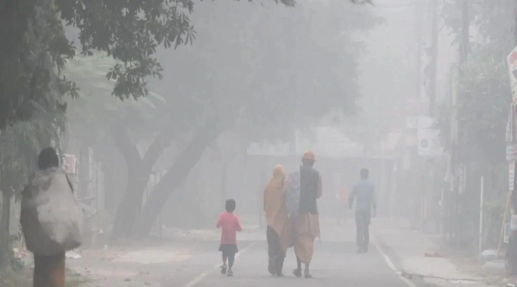 Delhi was shrouded in thick fog, with visibility dipping to 50 meters at Palam airport