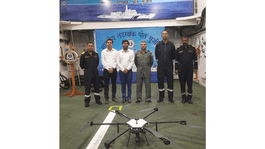 Drone startup wins ICG Contract for 10 VTOLs