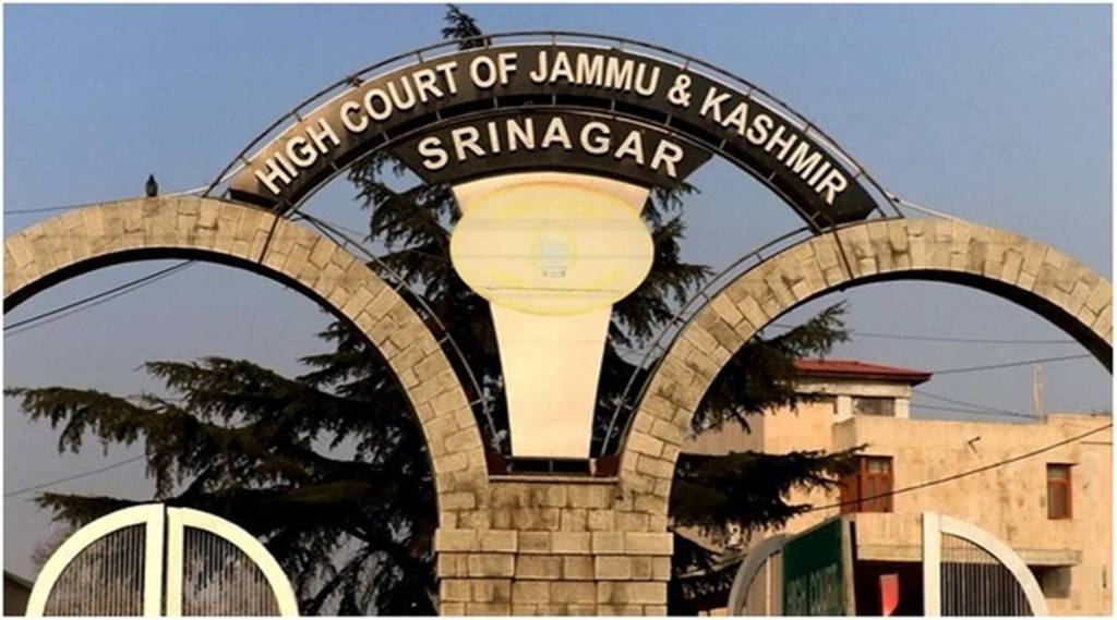 jammu and kashmir high court jammu and kashmir high court