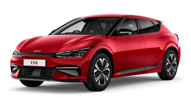kia ev6 red colour