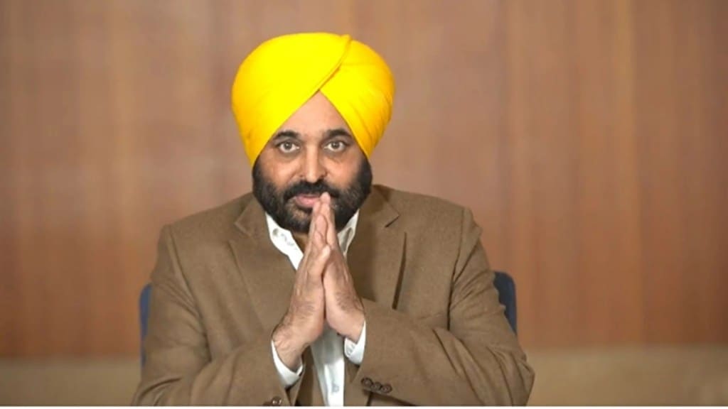 Punjab Chief Minister Bhawant Mann (IE)